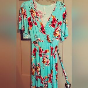 Voll Floral Print Dress